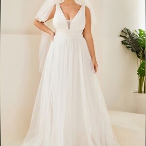 EVER-PRETTY Floor Length Wedding Dress